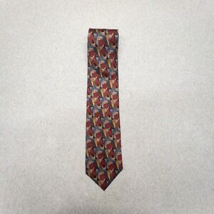 Vtg Cocktail Collection Martini Men Necktie Tie Designer Geometric Office Preppy